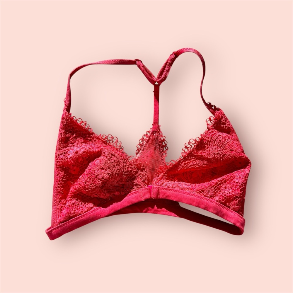 Victoria’s Secret Red Lace Bralette